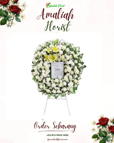 Krans Bunga Duka Tunjungrejo